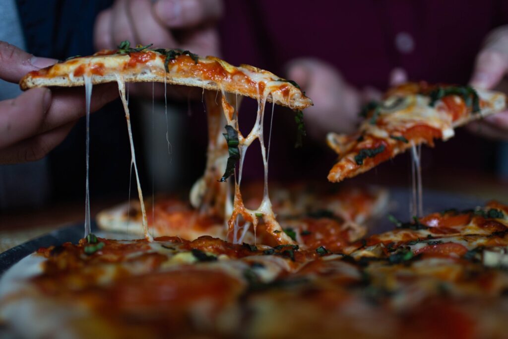 Pizza, repertorio
