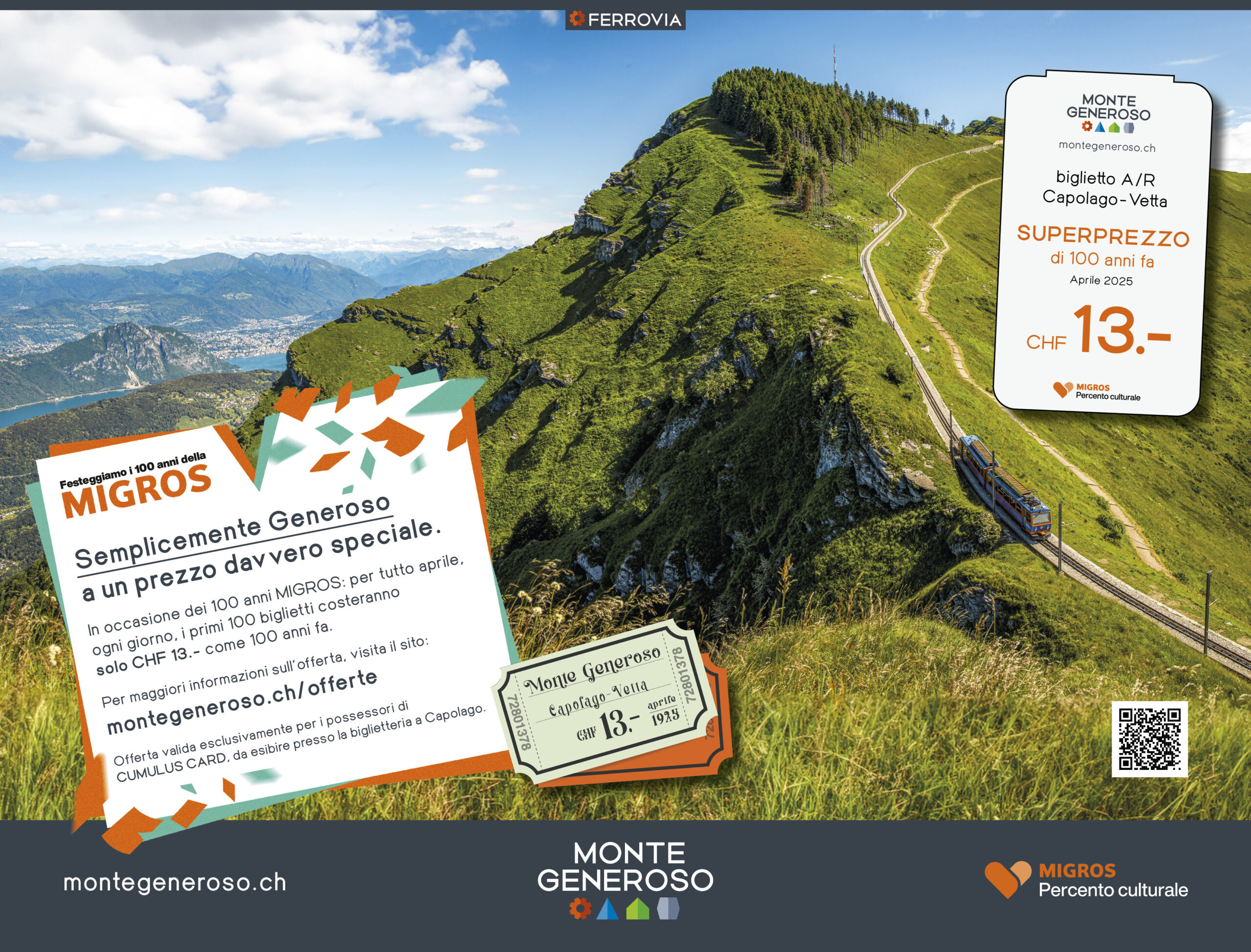 Migros, azione 100 anni