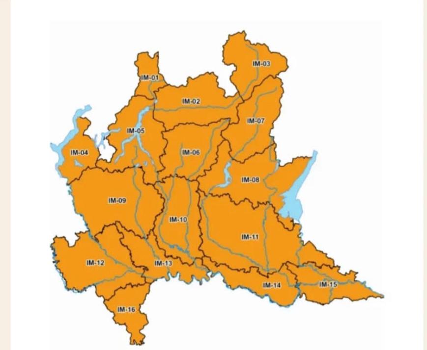 Lombardia allerta arancione