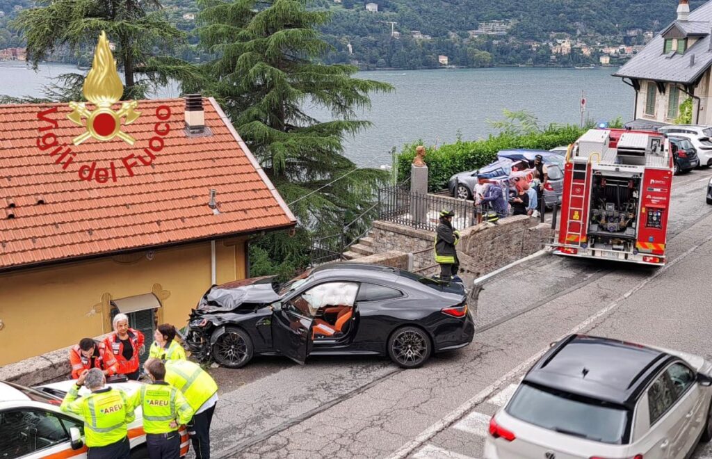 Foto dell'incidente dei Vigili del Fuoco