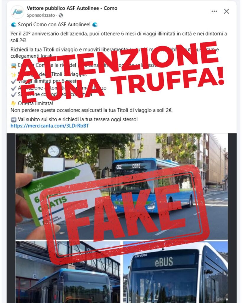 Truffa ai danni di Asf