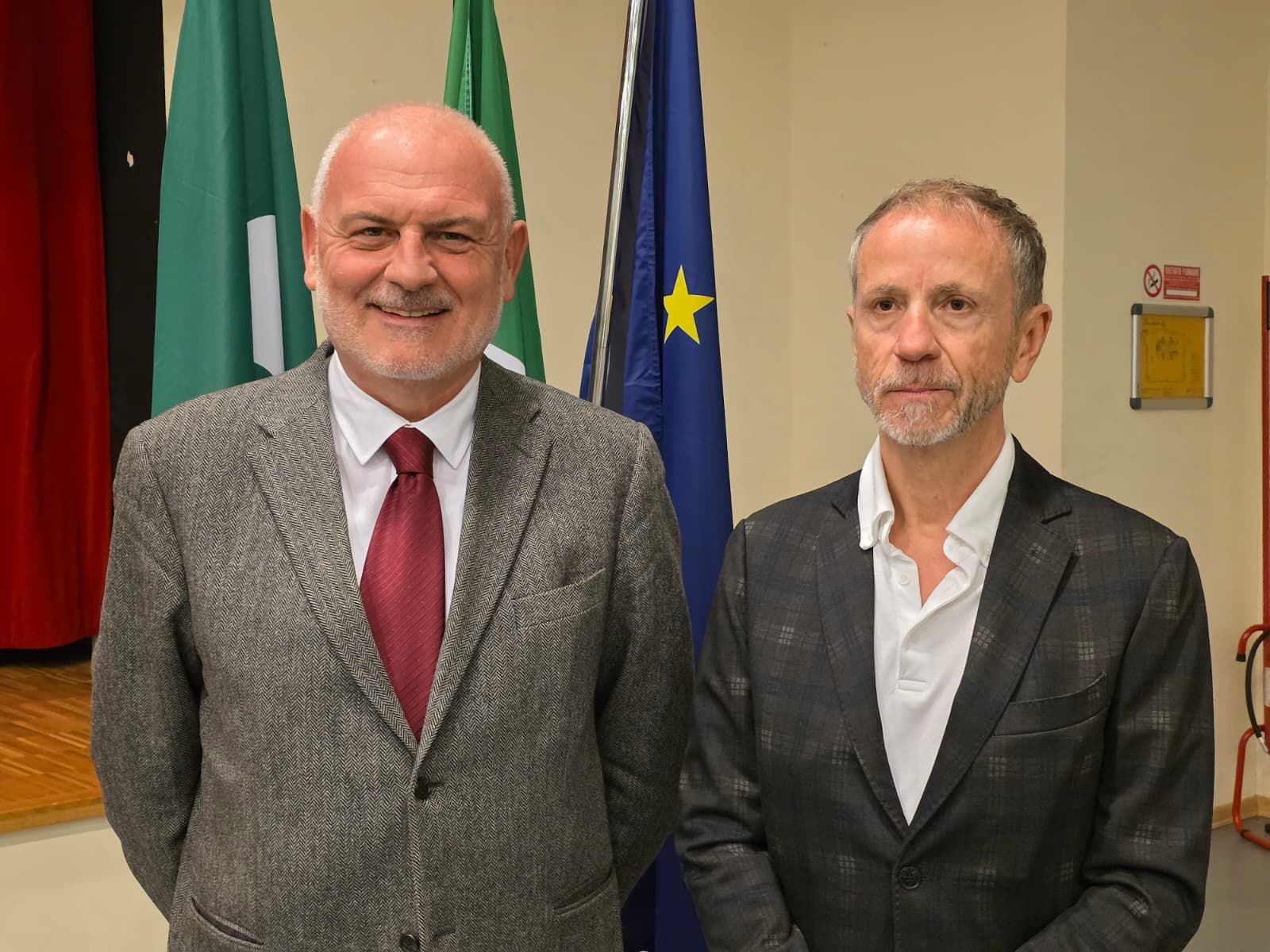 da sx Massimo Mastromarino e Maurizio Tumbiolo