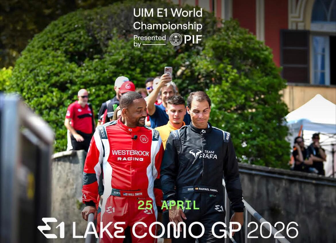 Locandina ufficiale E1 2026 lake Como