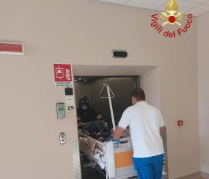 Foto dei Vigili del Fuoco emergenza